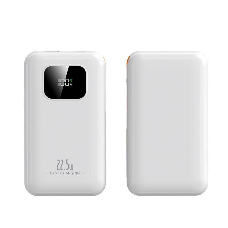 Høyytelses powerbank med intelligent LED-skjerm og hurtiglading funksjon Skanto