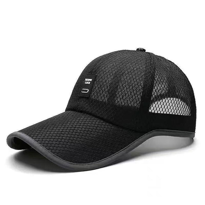 pustende mesh baseball caps med justerbar bakre stropp og buet brem Skanto