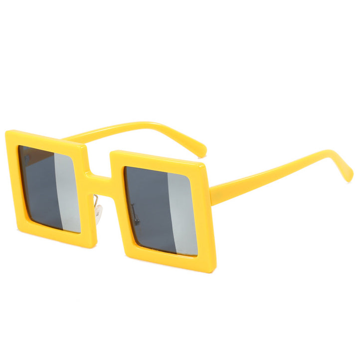 Dame kvadratisk solbrille med moderne design Skanto