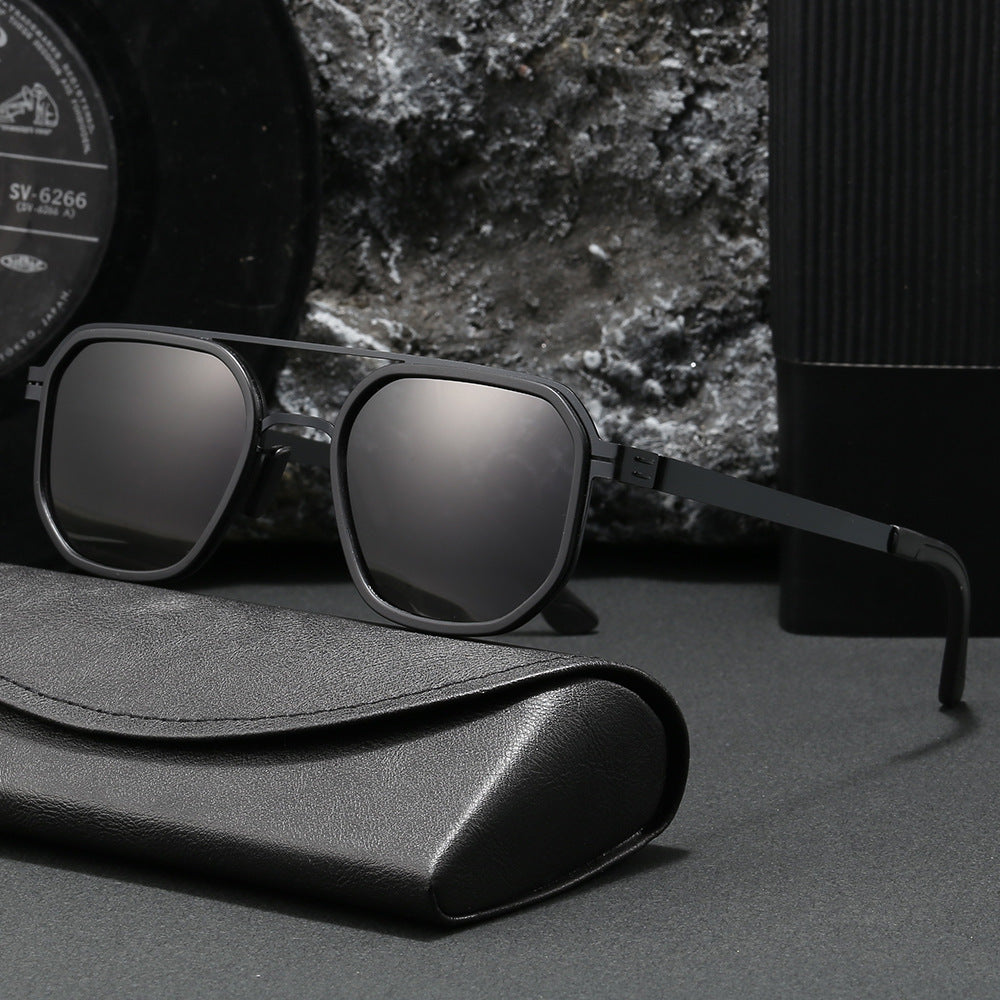 Damer Elegant Åttkantet Solbrille Skanto