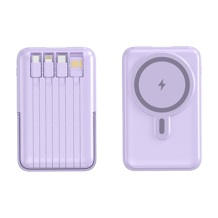 Bærbar powerbank med Magsafe-teknologi fra Skanto