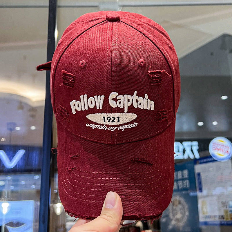 Herre Casual Slitt Baseball Cap Skanto