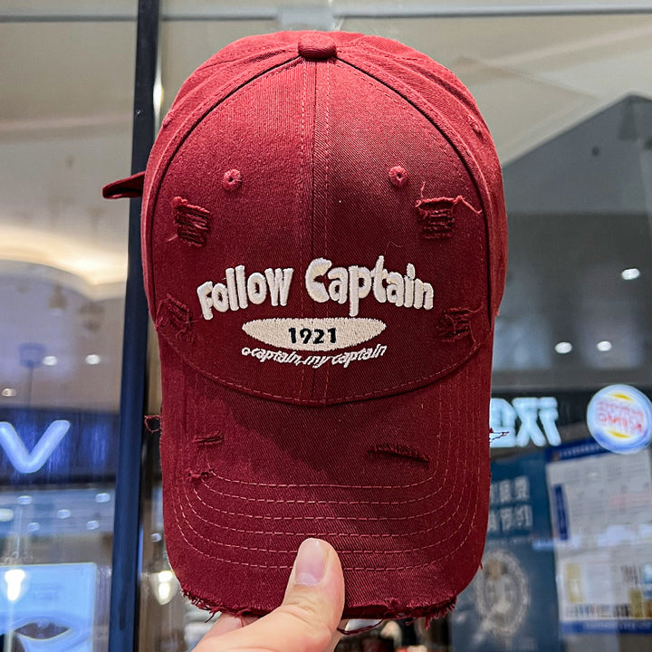 Herre Casual Slitt Baseball Cap Skanto