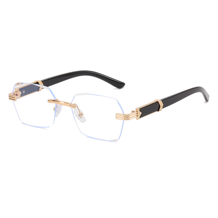 Dame Trendy geometriske solbriller Skanto