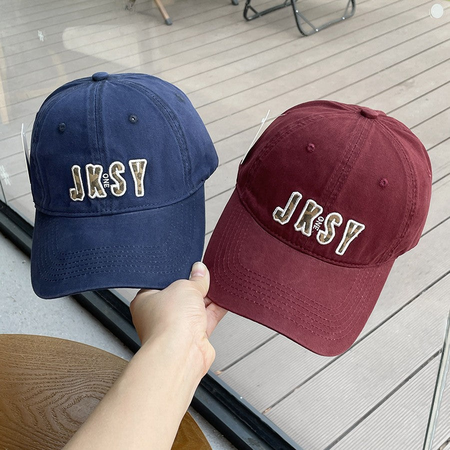 Unisex Casual Justerbar Brodert Caps Skanto