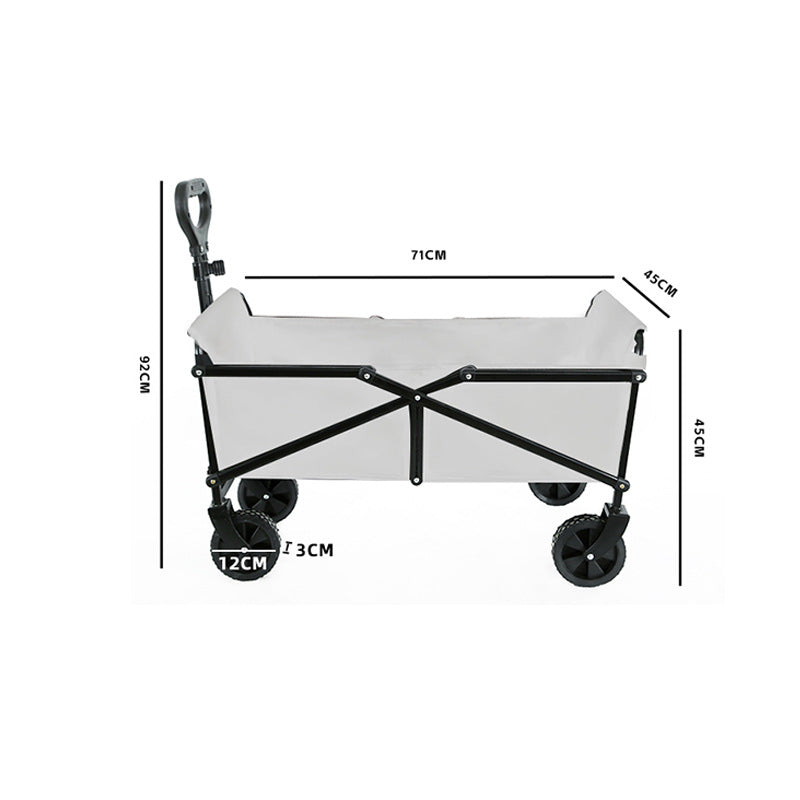 Sammenleggbar handlevogn Skanto