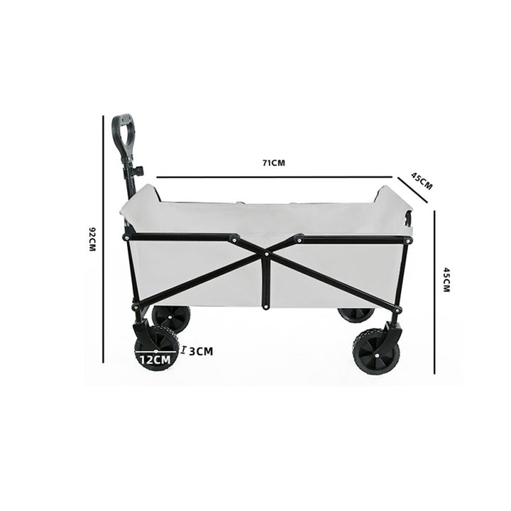 Sammenleggbar handlevogn Skanto