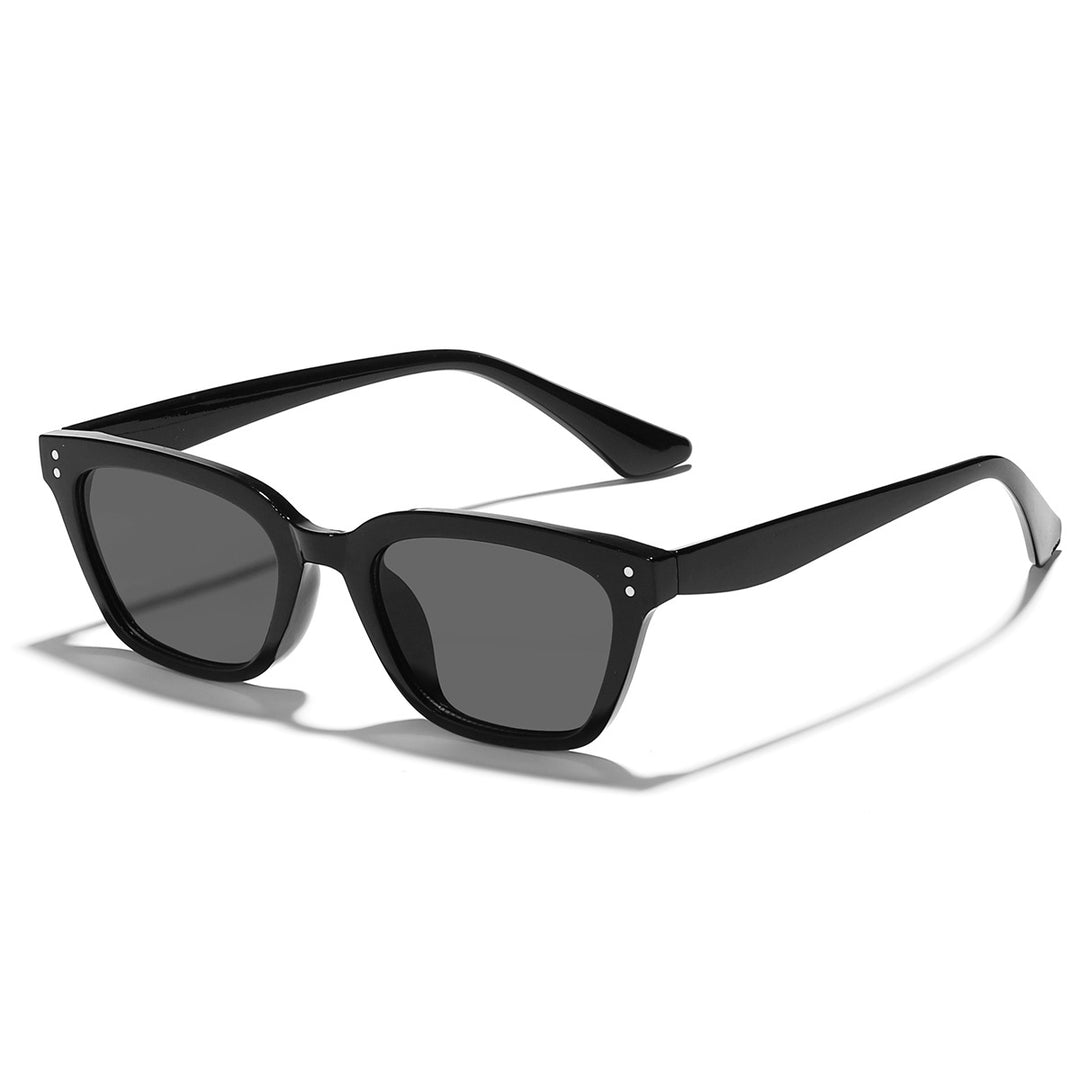 Damer oversized solbriller med moderne, myk fargegradient Skanto