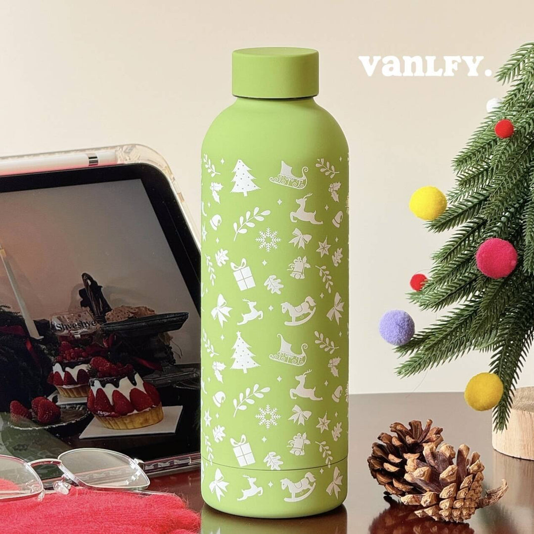 Dame isolerende drikkeflaske med det glade Hello Kitty motiv Skanto