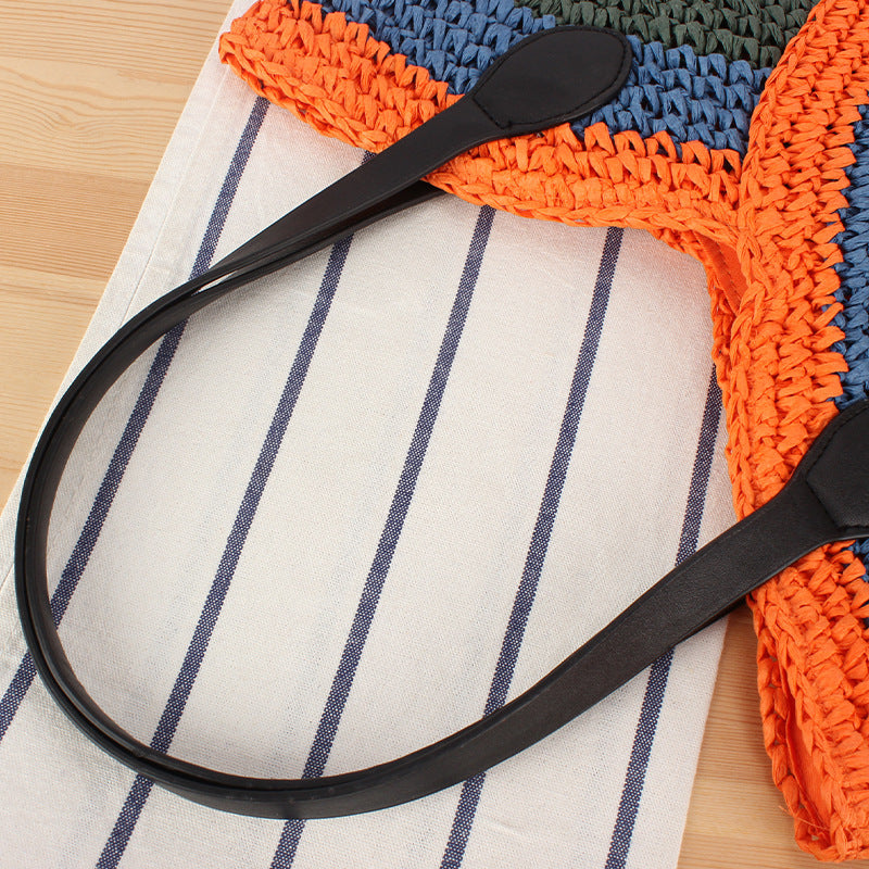Handbag in Modern Wave Pattern Skanto