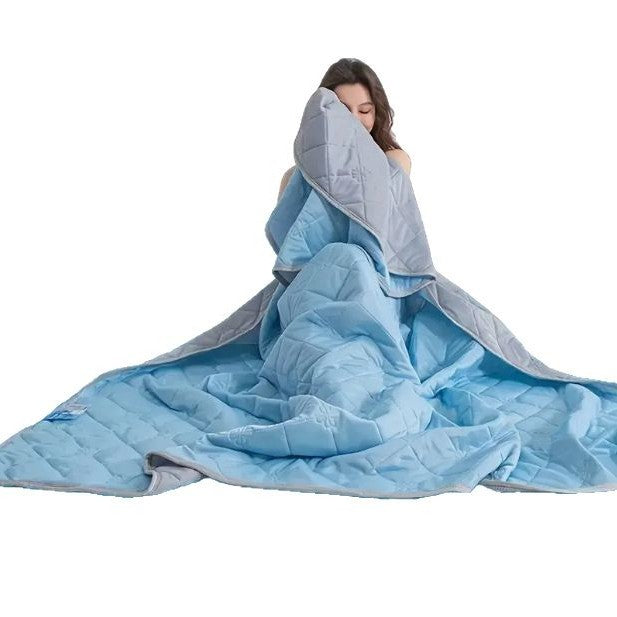 Unisex nan temperaturregulerende quiltet teppe med pustende mikrofiberfylling Skanto