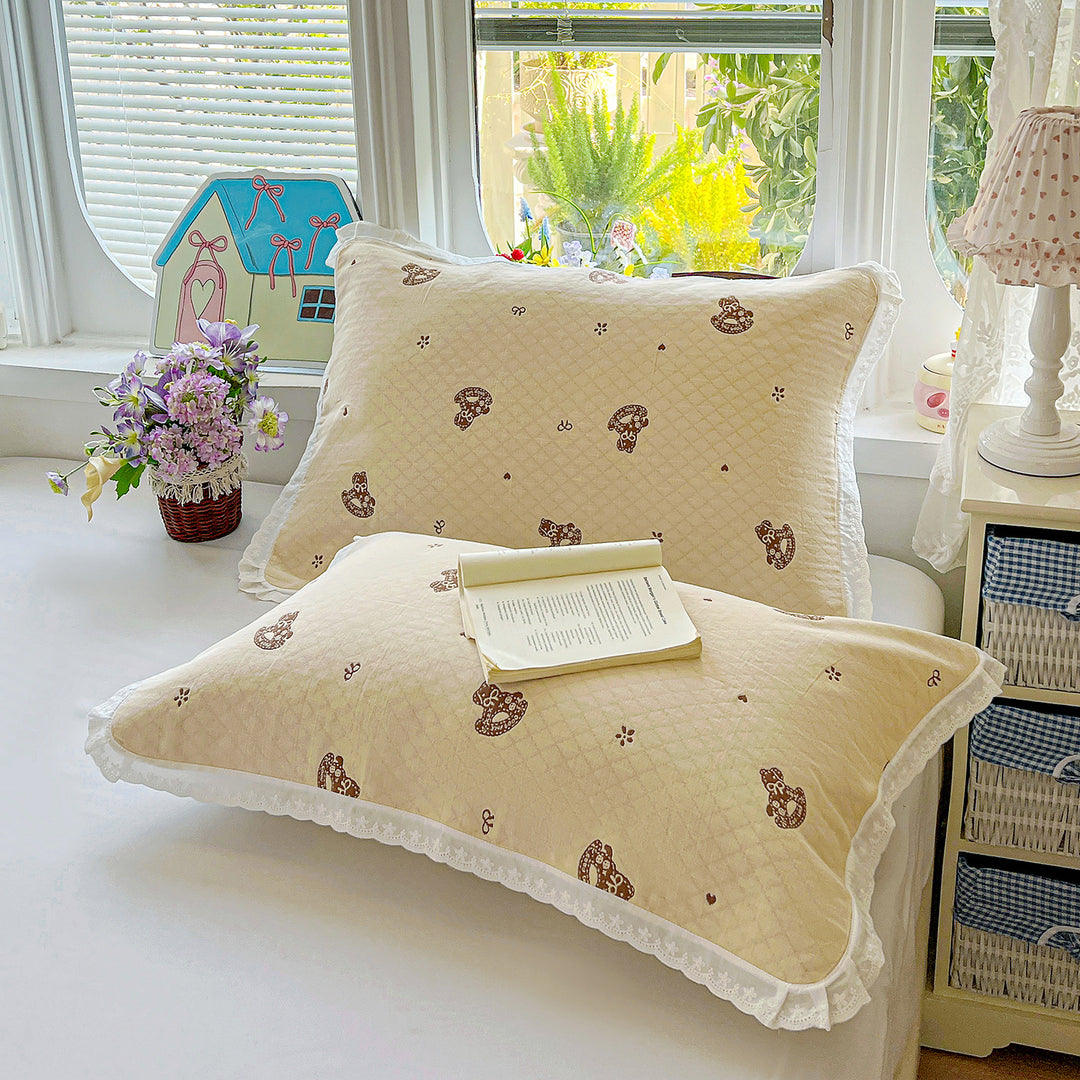 Dame Dekorative Puter med delikat blomsterdesign Skanto