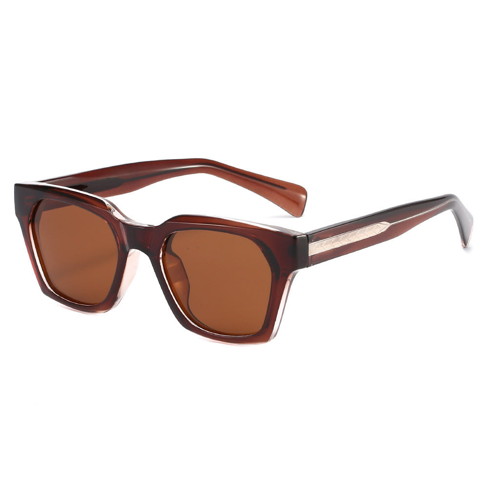 Damer trendy firkantet solbrille Skanto