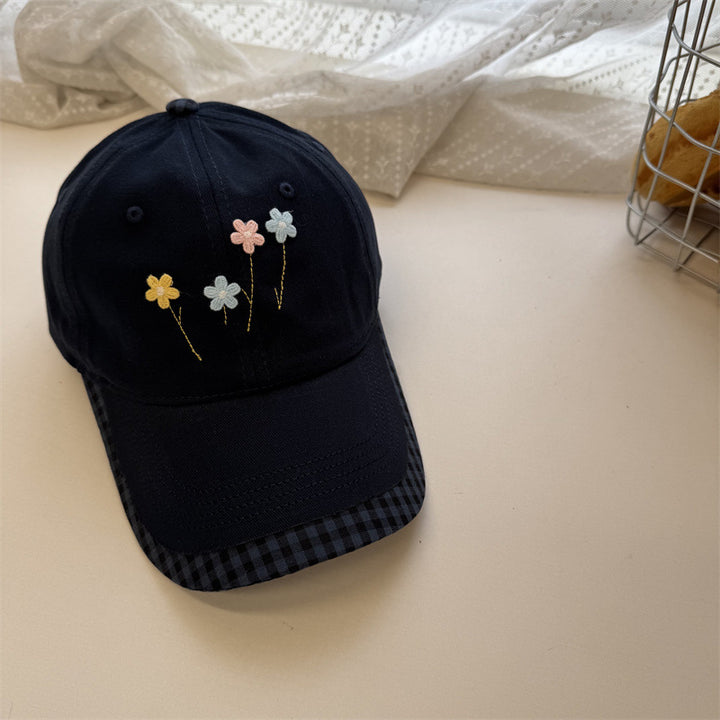 Kvinnebrodert blomstret baseballcap Skanto 1783922357