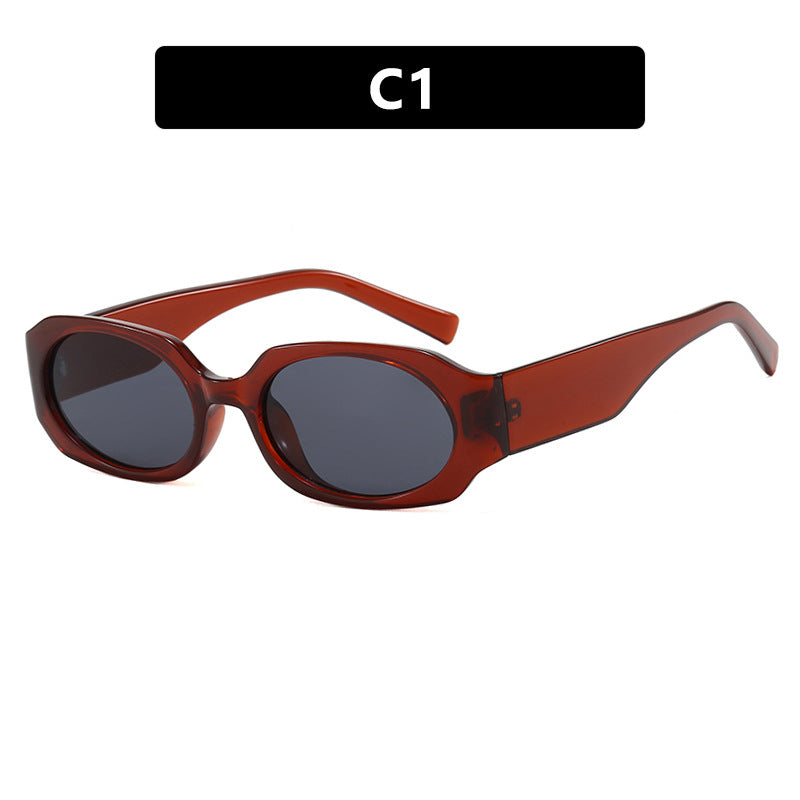 Dame ekstravagant solbrille i stilfull retro-design Skanto