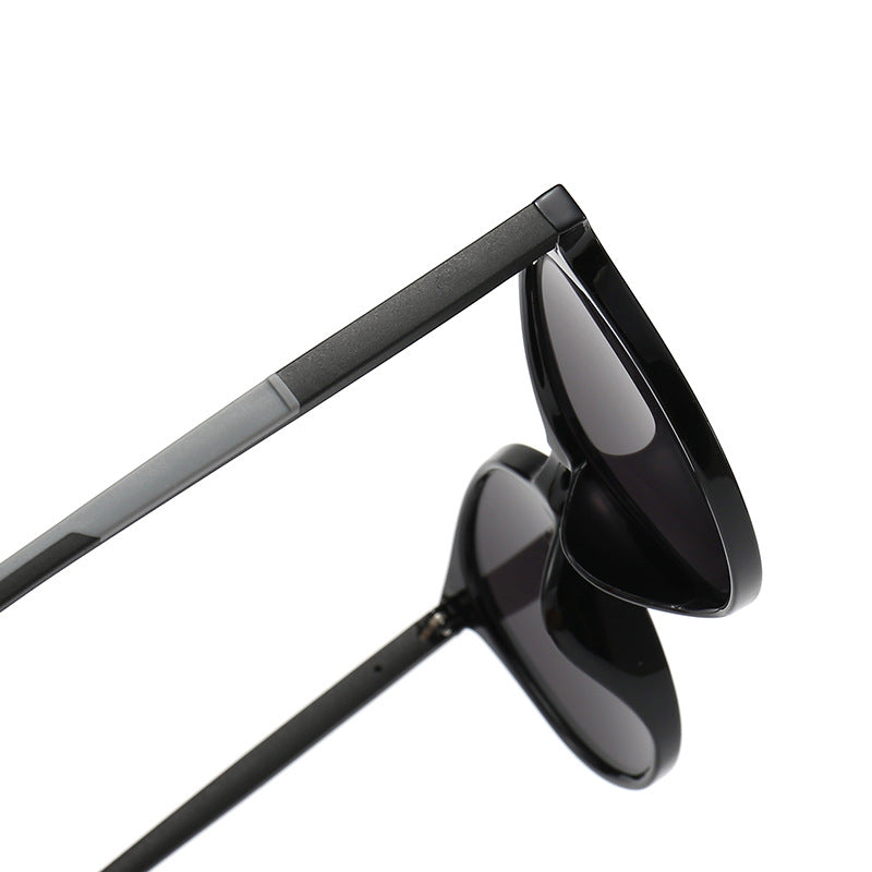 Dame cat-eye solbrille med optisk UV-beskyttelse og moteramme Skanto