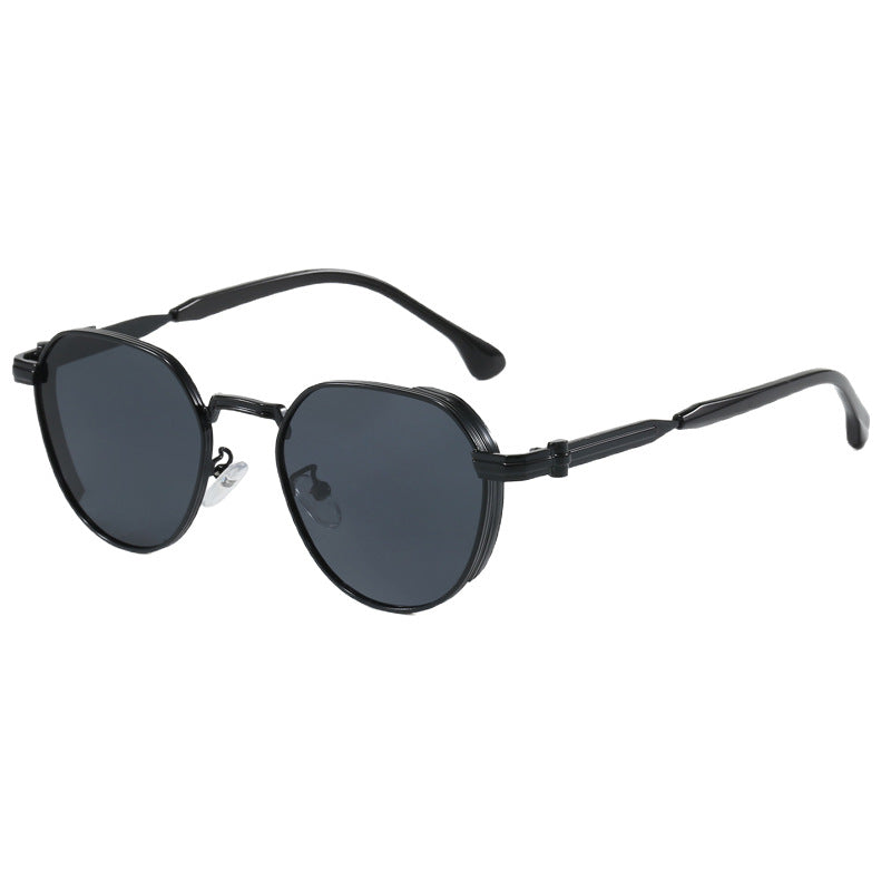 Dame geometrisk solbrille i moderne design Skanto