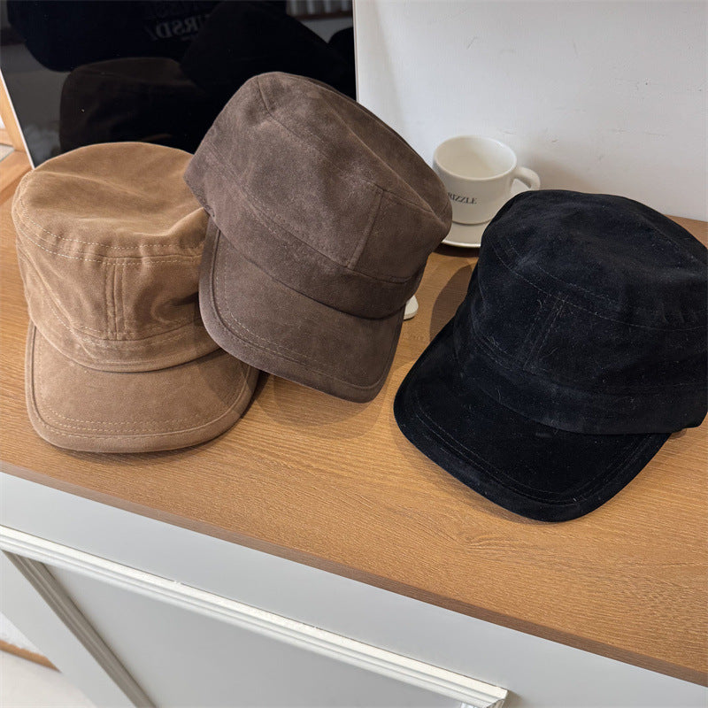 Herre Casual Suede Feltcap Skanto