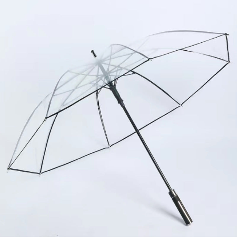 Damer Transparent Paraply med Ergonomisk Håndtak Skanto