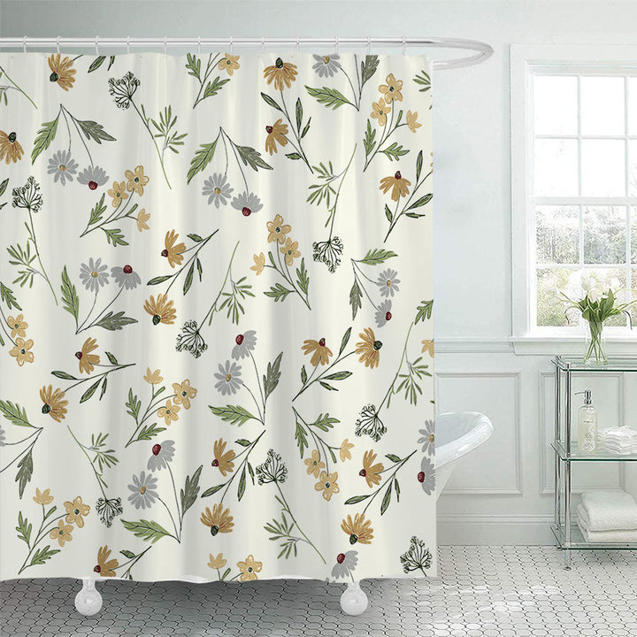 Blomstermønstret dusjforheng Skanto 1784860161