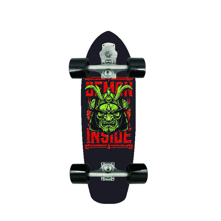 Retro-inspirert mini cruiser skateboard Skanto