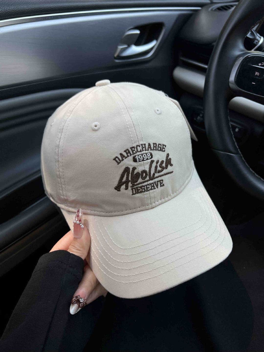 Herre Casual Slitt Grafisk Caps Skanto