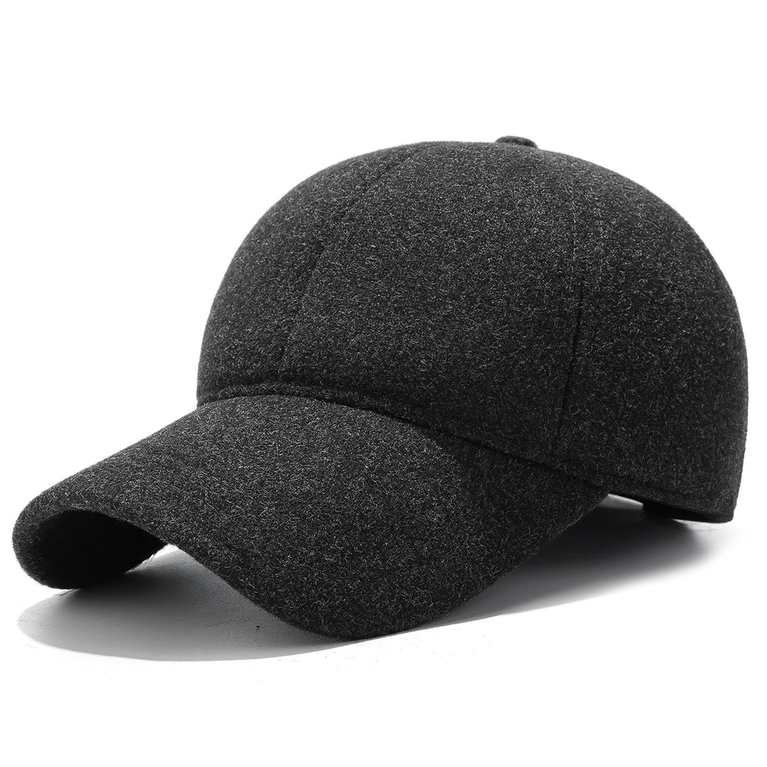 Herre Klassisk Ull-Filt Baseballcaps Skanto