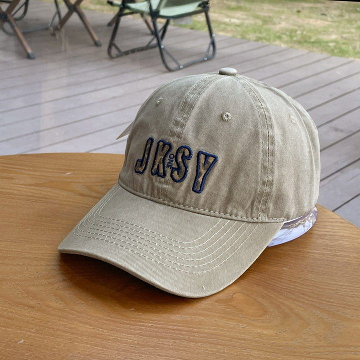 Unisex Casual Justerbar Brodert Caps Skanto