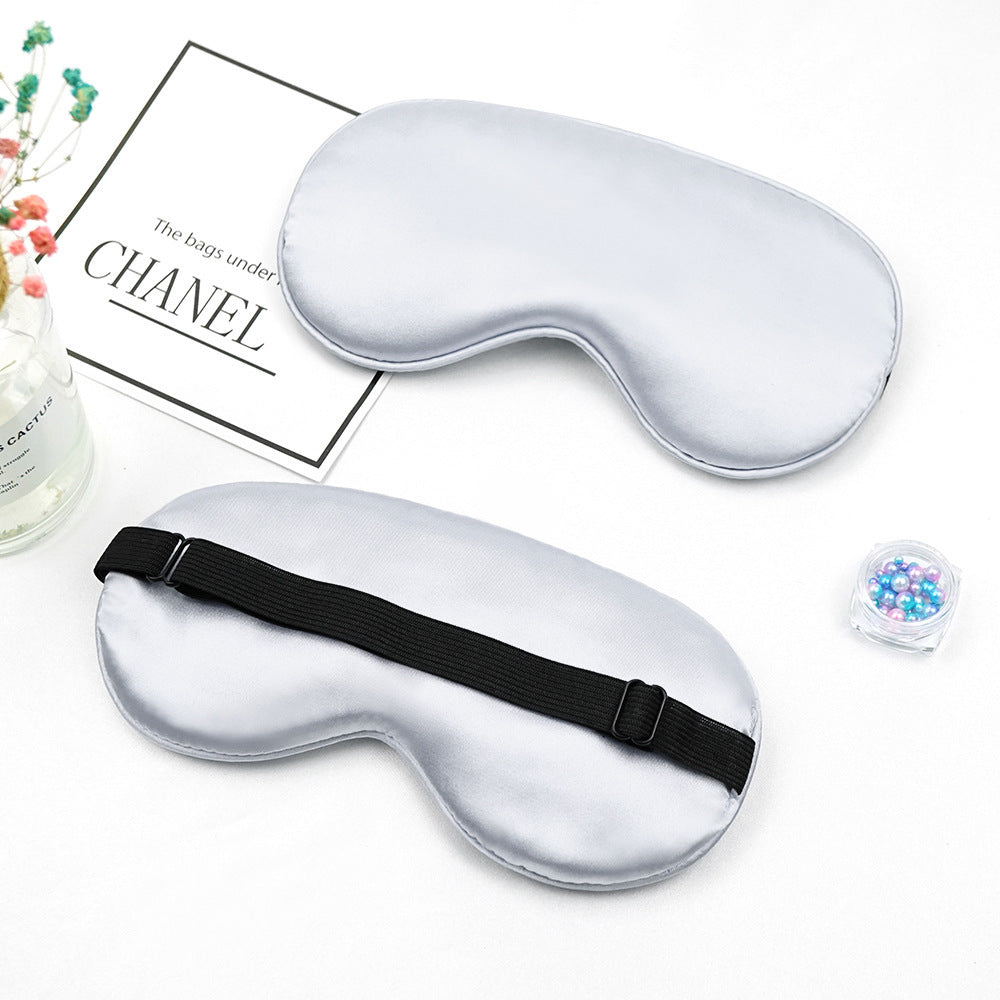 Unisex nan luksuriøs satengsovemaske med anatomisk kontur og justerbart gummibånd Skanto