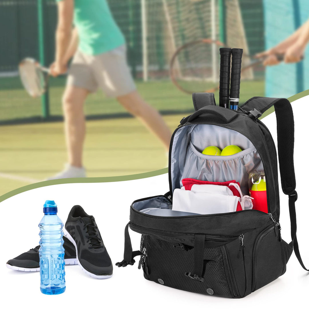 Unisex sporty ryggsekk med spesielle rom for sportsutstyr Skanto