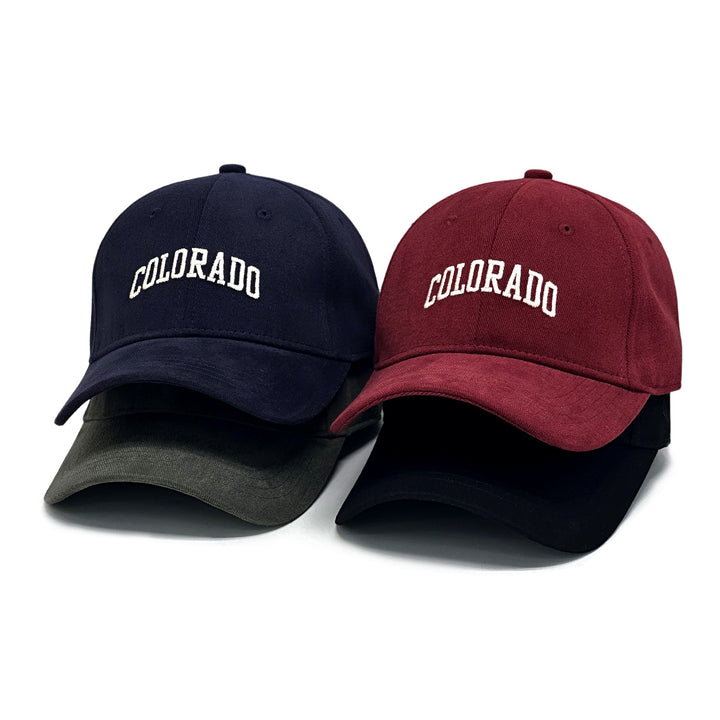 Dame avslappet broderi caps Skanto