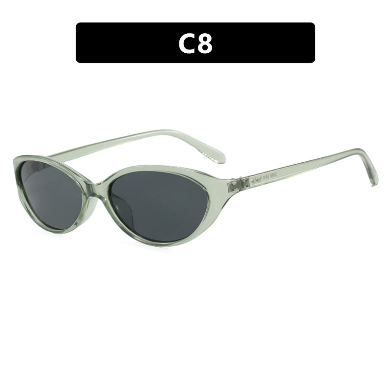 Dame Cat-Eye solbriller med stilig design og beskyttende UV-filter Skanto