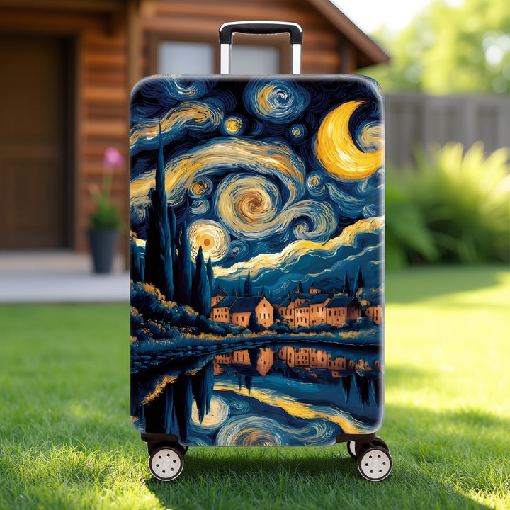 Dame Hardt skall reisebagasje med kreativ kunstgrafikk Skanto