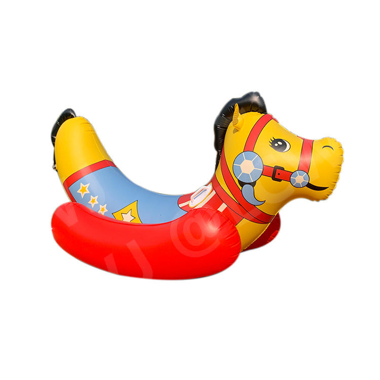 Unisex oppustbar hest svømmeleke Skanto