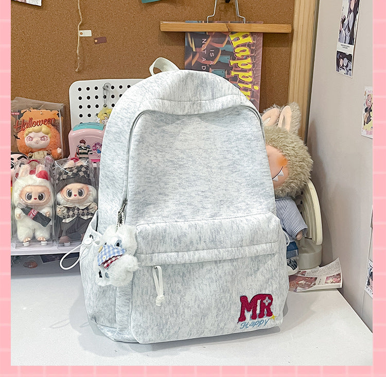 K Casual Multi-Pocket Skole Rygsekk