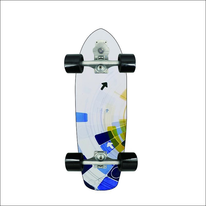 Retro-inspirert mini cruiser skateboard Skanto