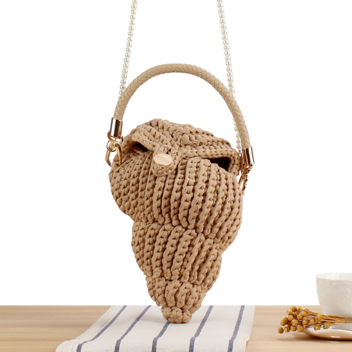 Shell-design handbag Skanto