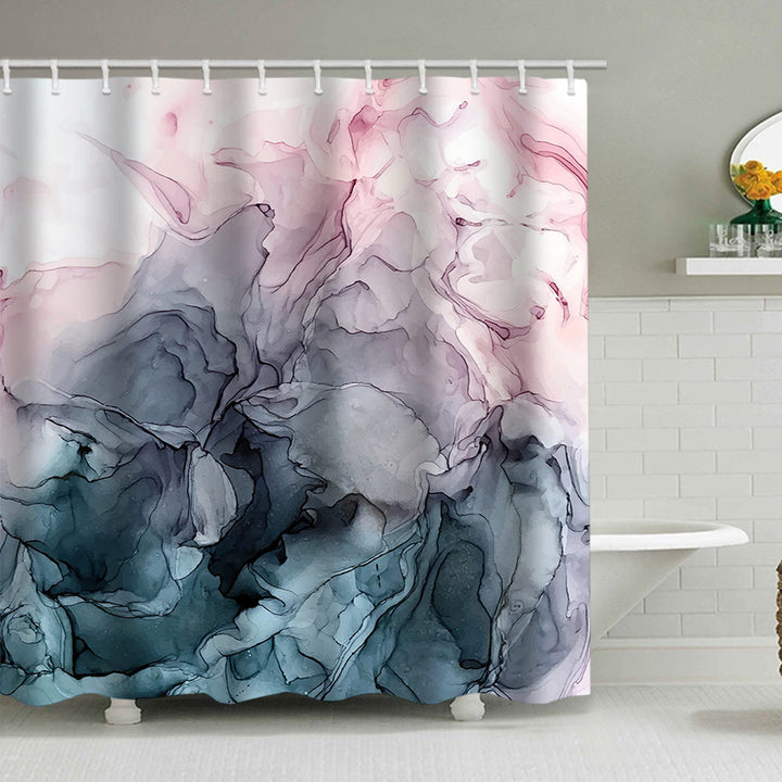 Kunstnerisk Marmor Design Dusjforheng Skanto
