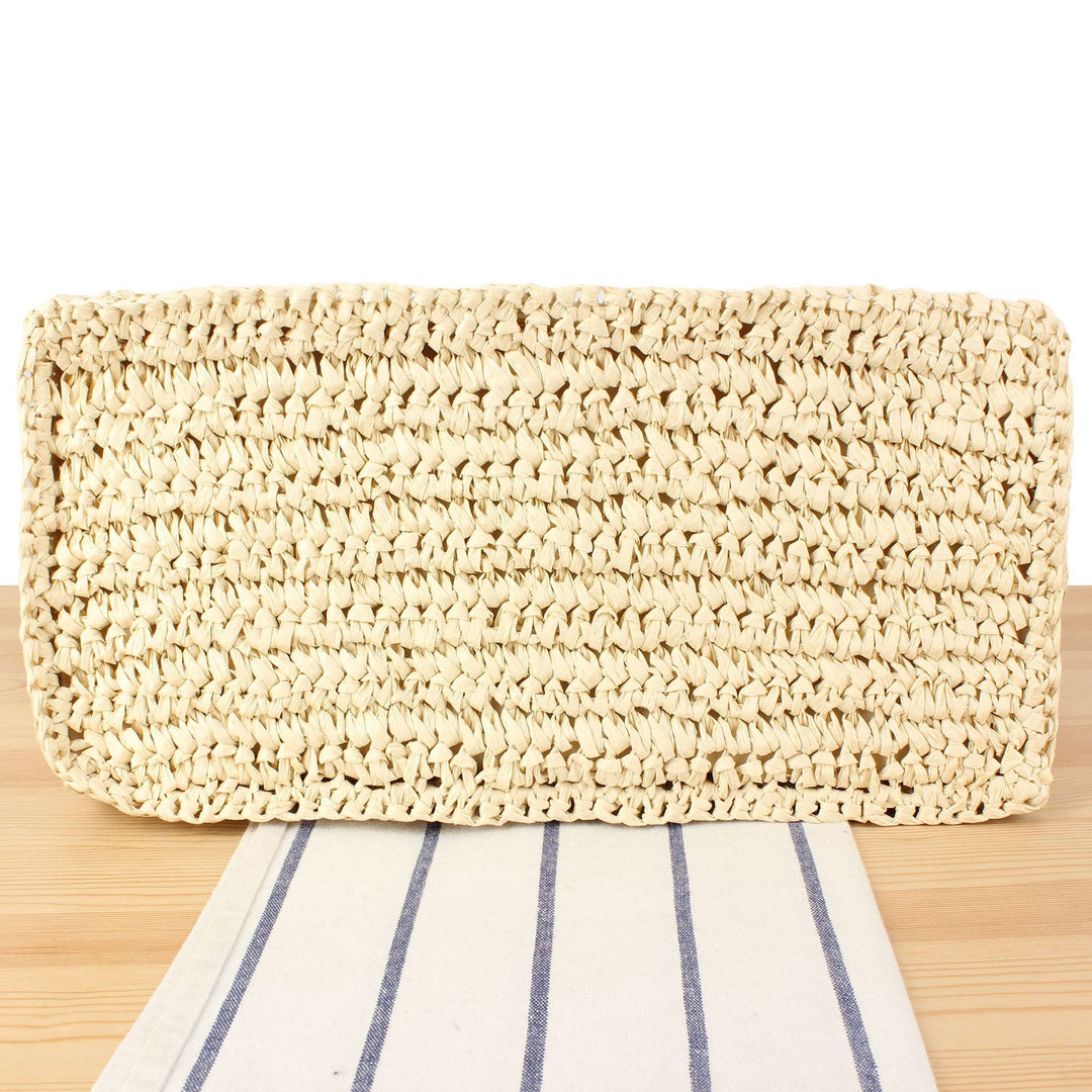 Spacious tote bag made of handmade natural materials Skanto