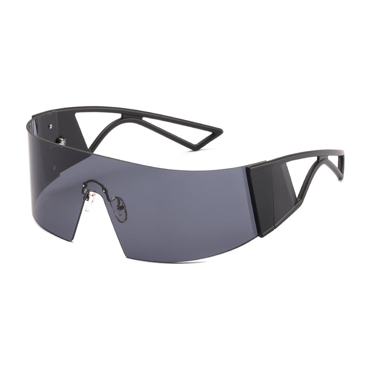 Dame sporty solbriller i futuristisk design Skanto