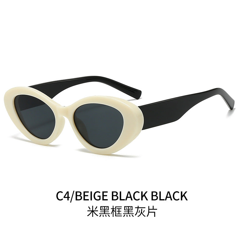 Damer Elegant solbrille i mondéne design Skanto