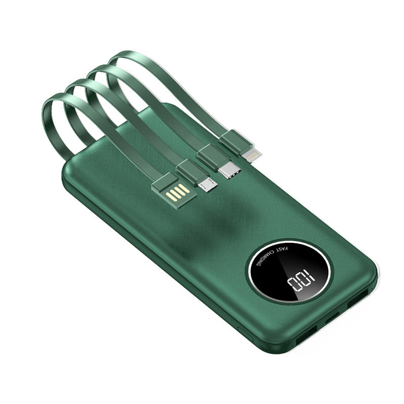 Powerbank med flere tilkoblingsmuligheter Skanto