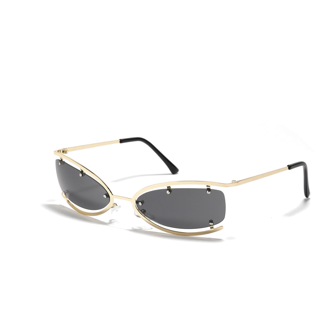 Dame moterik solbrille med unik ramme konstruksjon Skanto