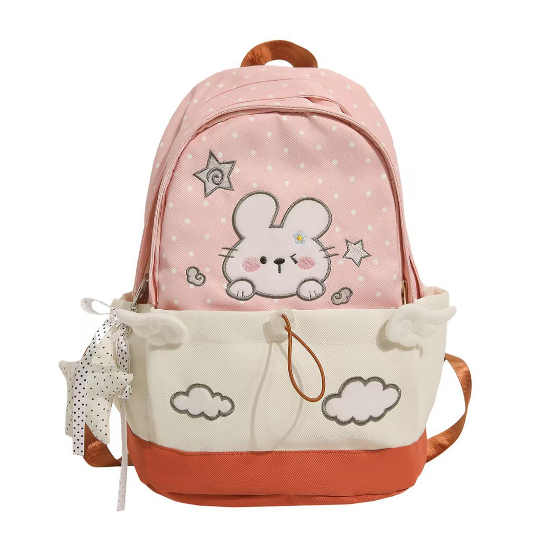 Leken Rabbit-tematisert skole ryggsekk Skanto