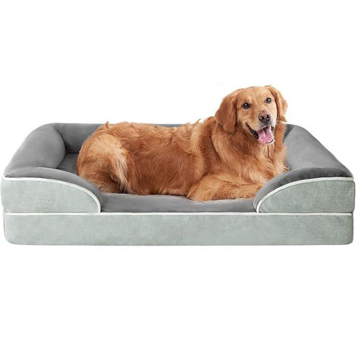 Ortopedisk støttende hundeseng