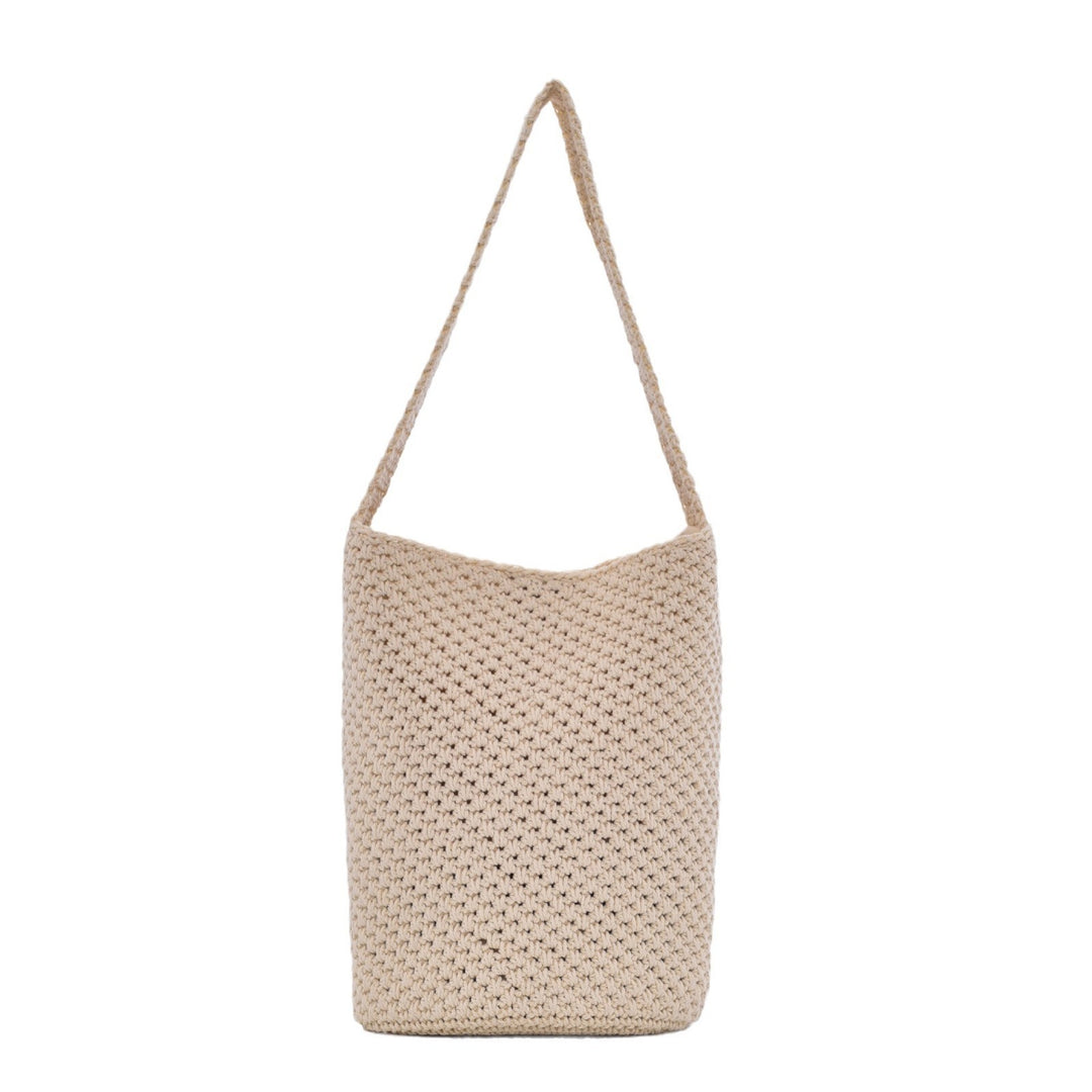 Heklet handleveske i minimalistisk design Skanto