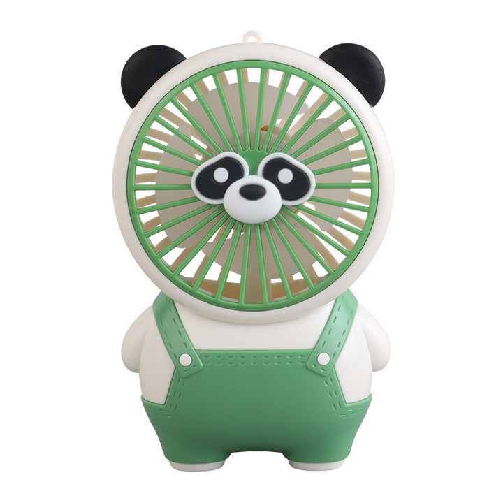 Dame Bærbar Mini Vifte i Panda-design Skanto