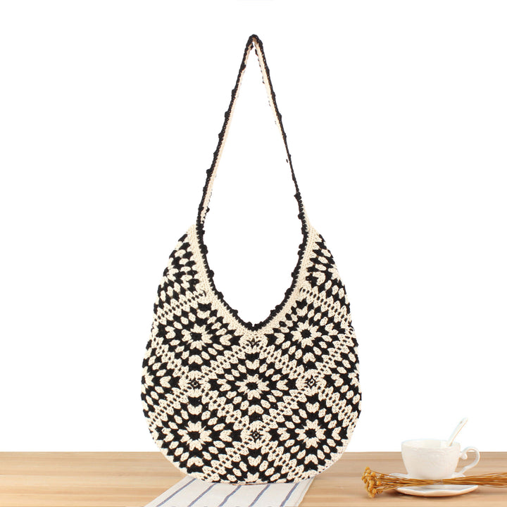 Handbag in modern crochet pattern Skanto