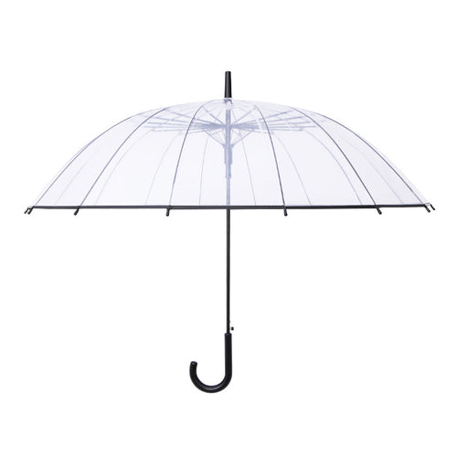 Kvinne Transparent Paraply Skanto