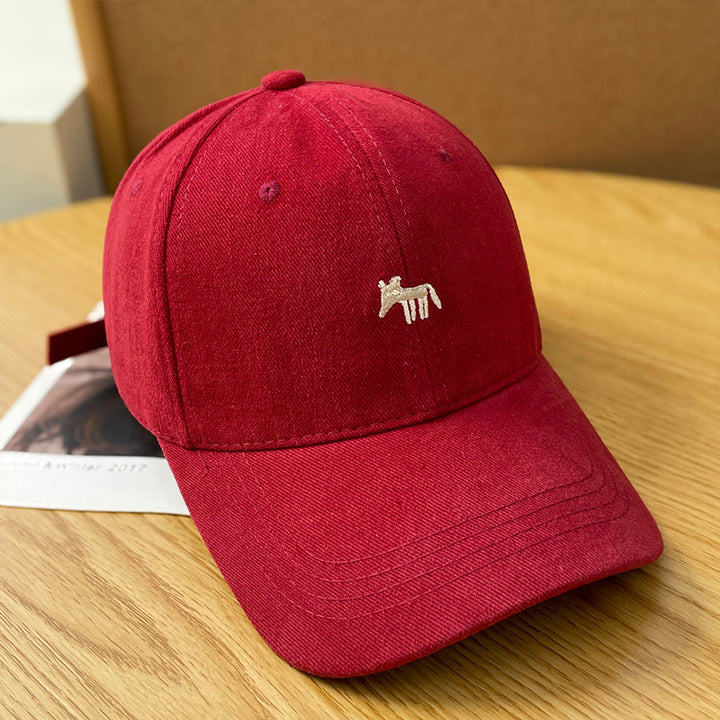 Menns Casual Brodert Caps Skanto